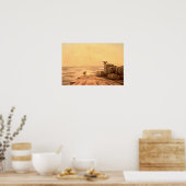 Poster Débordement du Nil, 1842 (Cuisine)