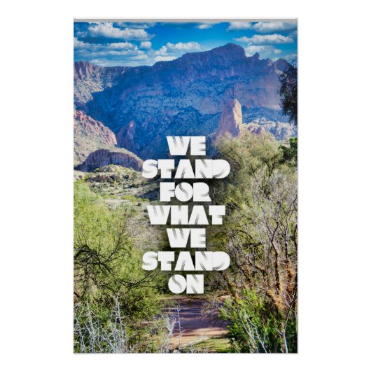 Poster Debout (Devant)