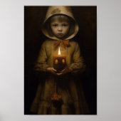 Poster Debout dans le noir (Devant)