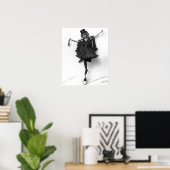 Poster Debout sur le Champagne (Bureau à domicile)