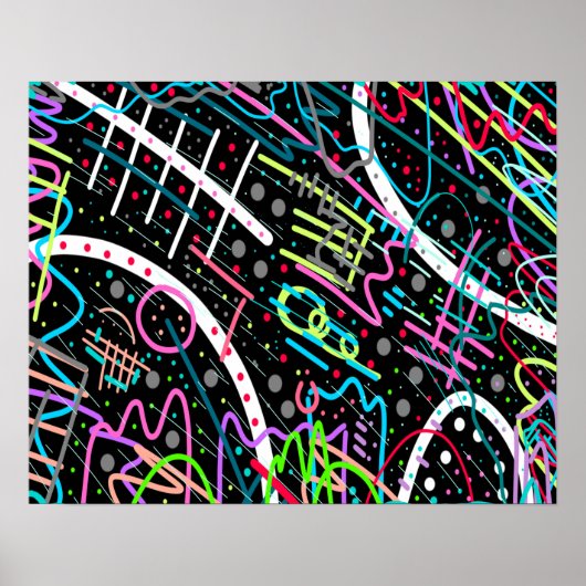 Poster Débris spatiaux (Devant)