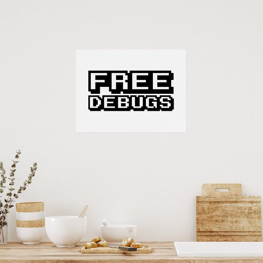 POSTER DEBUGS GRATUITS (Cuisine)