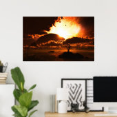 Poster Début de la fin (Bureau à domicile)