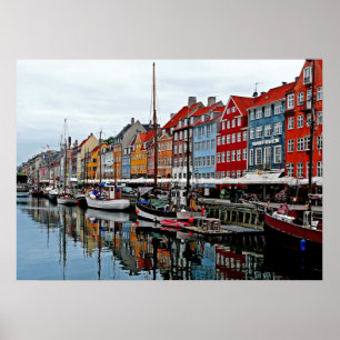 Poster Début de matinée à Copenhague