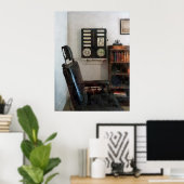 Poster DÉBUT DE MOINS DE 20 $ - Bureau avec plan oculaire (Bureau à domicile)