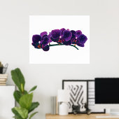 Poster DÉBUT DE MOINS DE 20 $ - Orchidées Phalaenopsis vi (Bureau à domicile)