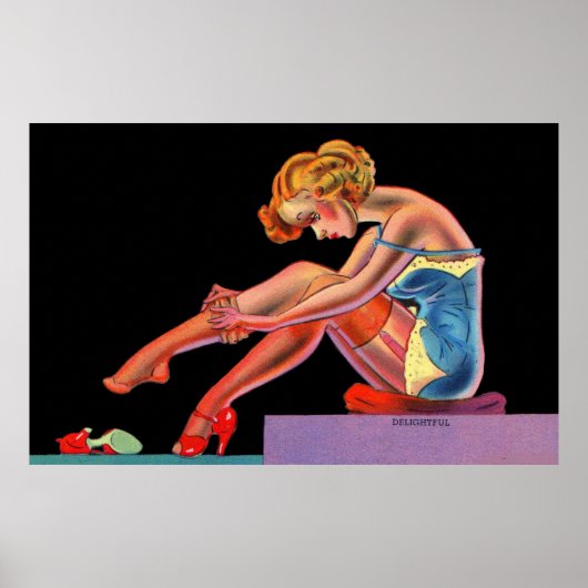 Poster début des années 1940 Jolie petite épinglette (Devant)