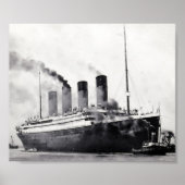 Poster Début des essais en mer : RMS Titanic (Devant)