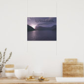 Poster Début du matin avec verse (Cuisine)