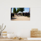 Poster Début du premier Tour de France vers 1903 (Cuisine)