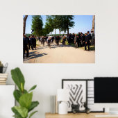 Poster Début du premier Tour de France vers 1903 (Bureau à domicile)