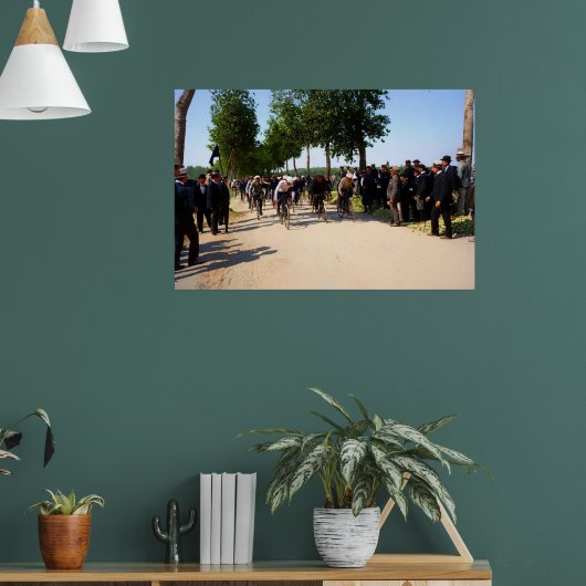 Poster Début du premier Tour de France vers 1903 (Salon 1)