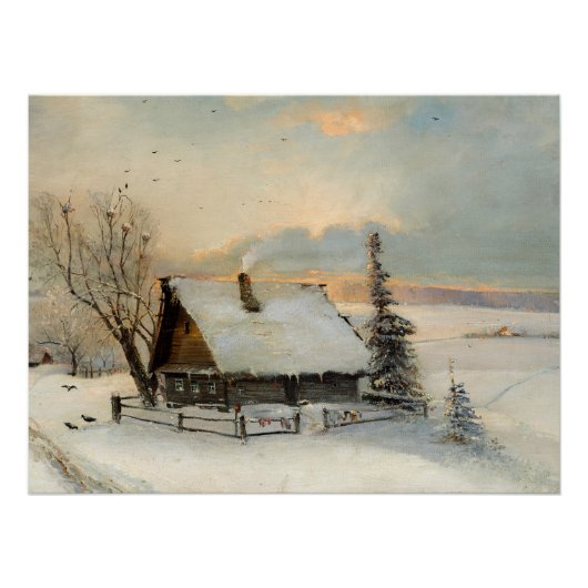 Poster Début du printemps | Alexei Savrasov (Devant)