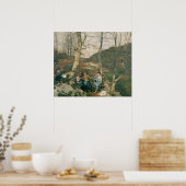Poster Début du printemps dans les bois de Vienne (Cuisine)