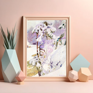 Poster Début du printemps, Pekka Halonen Beaux-Arts