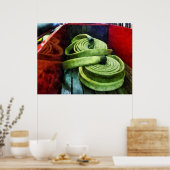 Poster DÉBUT MOINS DE 20 $ - Tuyaux d'incendie enroulés (Cuisine)