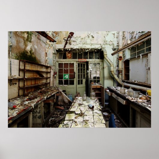 Poster Décadage de laboratoire (Devant)