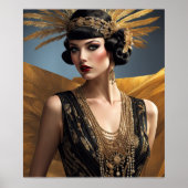 Poster Décadence perlée (Devant)