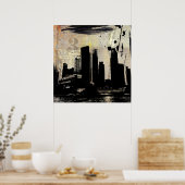 Poster décadence urbaine (Cuisine)