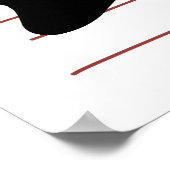 Poster Decaf No Thanks — Sassy Coffee Quote Design (Coin)