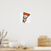 Poster Décal de pizza Invader Zim (Cuisine)