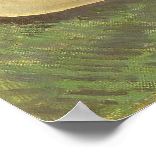 Poster Décanter et citrons sur une plaque par Vincent van (Coin)