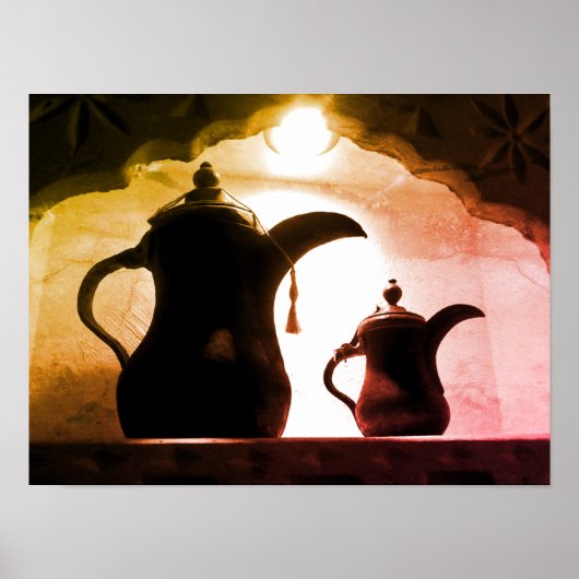 Poster Décanteurs arabes (Devant)