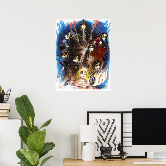 Poster Decembersville (Bureau à domicile)