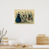 Poster Décembre 1867 Plaque de mode (Cuisine)