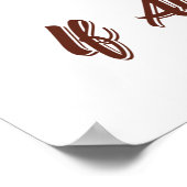 Poster Décembre Fille Je Peux Être Moins À Sweet Comme Bo (Coin)