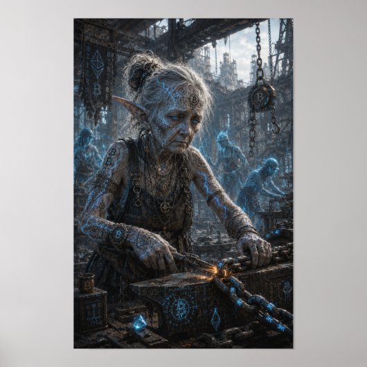 Poster Déception / Chaîniste / Usine (Devant)