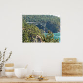 Poster Deception Pass Bridge (Cuisine)