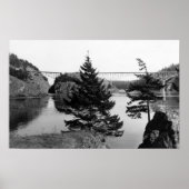 Poster Deception Pass Bridge, Washington View Photographi (Devant)