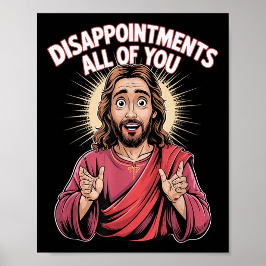 Poster Déceptions tout ce que vous Jésus Christianisme F (Devant)