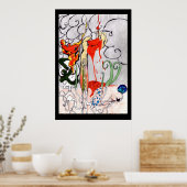 Poster Décès (Cuisine)