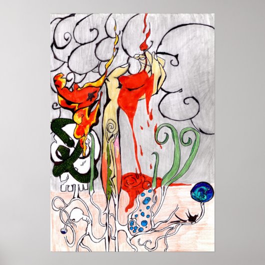 Poster Décès (Devant)