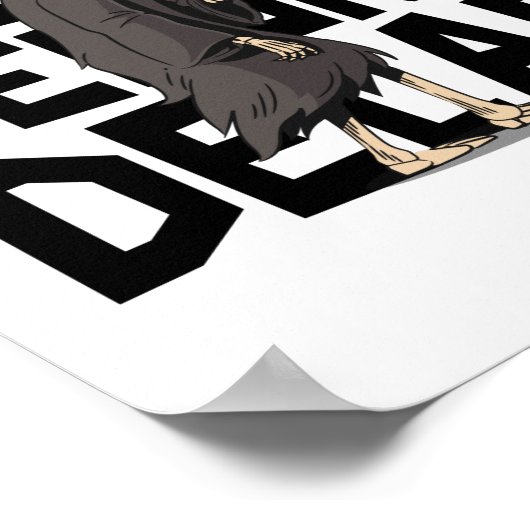 Poster Décès avant décaf (Coin)