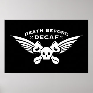 Poster décès avant décaf