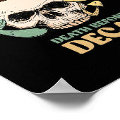 Poster Décès Avant Squelette Squelette Squelette Hallowee (Coin)