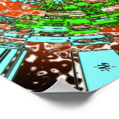 Poster Décès De L'Atlantide - Pareidolia motif (Coin)