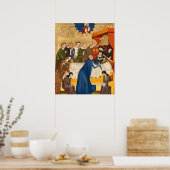 Poster Décès de Saint Clare - Heiligenkreuz Fine Art (Cuisine)