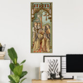 Poster Décès de Sainte Thérèse d'Avila (SAU 28) (Bureau à domicile)