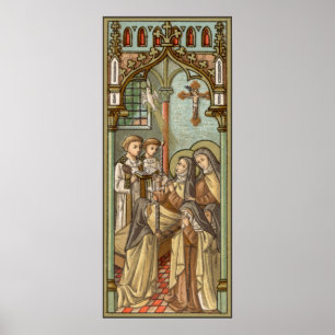 Poster Décès de Sainte Thérèse d'Avila (SAU 28)