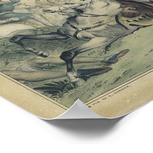 Poster Décès de Tecumseh (Coin)