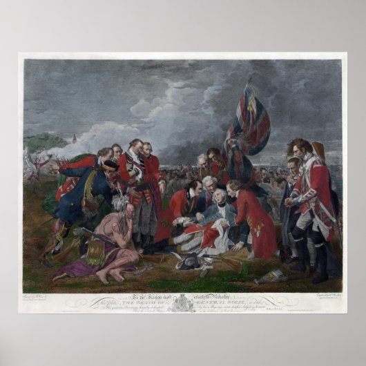 Poster Décès de Wolfe (Devant)