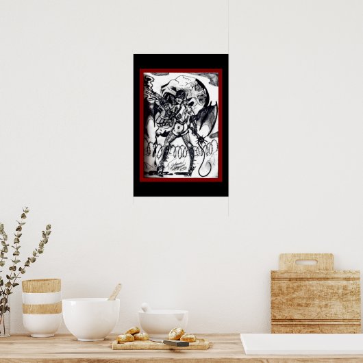 Poster Décès d'en haut (Cuisine)