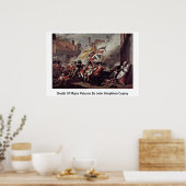 Poster Décès Du Major Peirson Par John Singleton Copley (Cuisine)