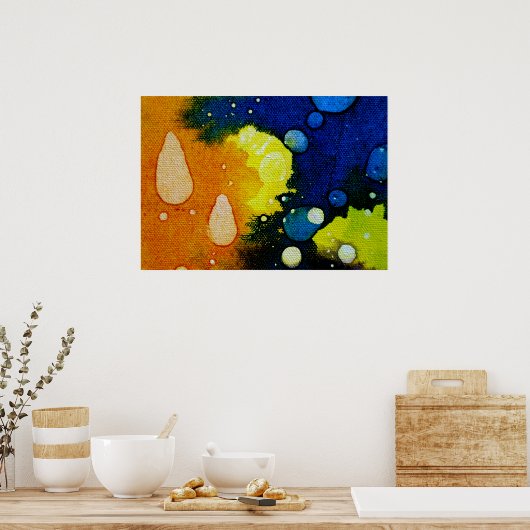 Poster Décès Polychromoptique par Michael Moffa (Cuisine)