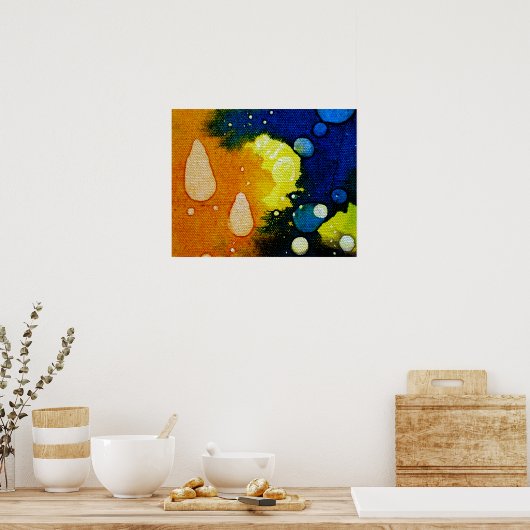 Poster Décès Polychromoptique par Michael Moffa (Cuisine)