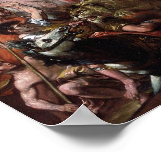 Poster Décès sur un cheval pâle (Coin)